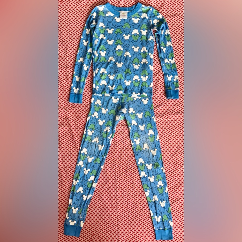 Disney Hanna Anderson - Sz 10 Mickey Mouse Blue Green